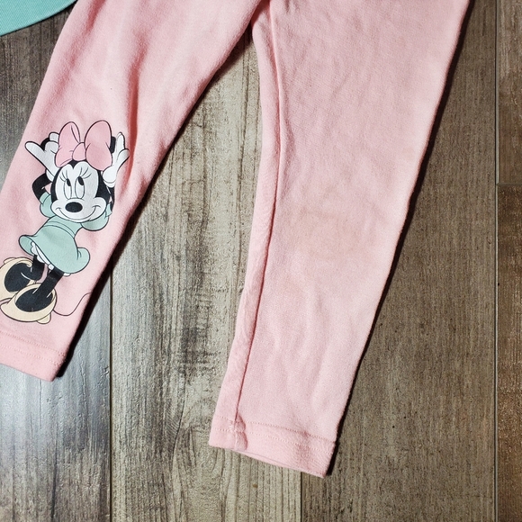 Disney Junior Minnie Mouse 2pc Matching Girls Outfit Size 3T Toddler EUC - Picture 12 of 16